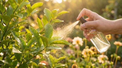 scopri perché spruzzare acqua mista a bicarbonato sulle foglie del limone è efficace e quali benefici porta alla salute del tuo agrume.